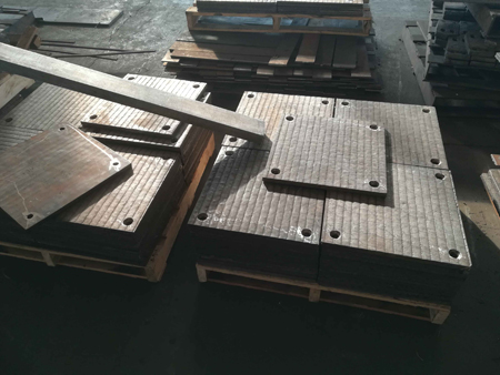 堆焊耐磨襯板 堆焊耐磨襯板